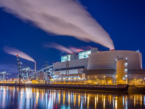 A big coal fired power plant.