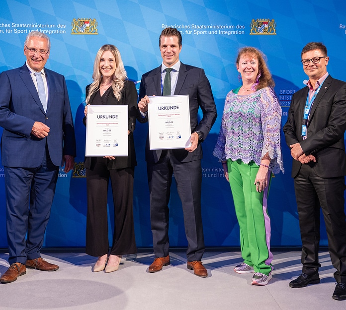 Preis Spitzensportfreundlicher Betrieb