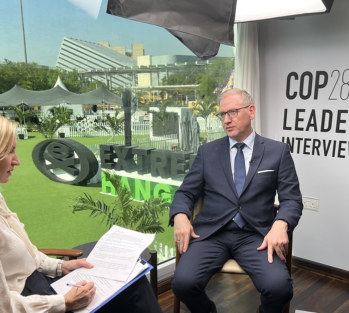 Georg Weber in COP28 Leaderhip Interviews