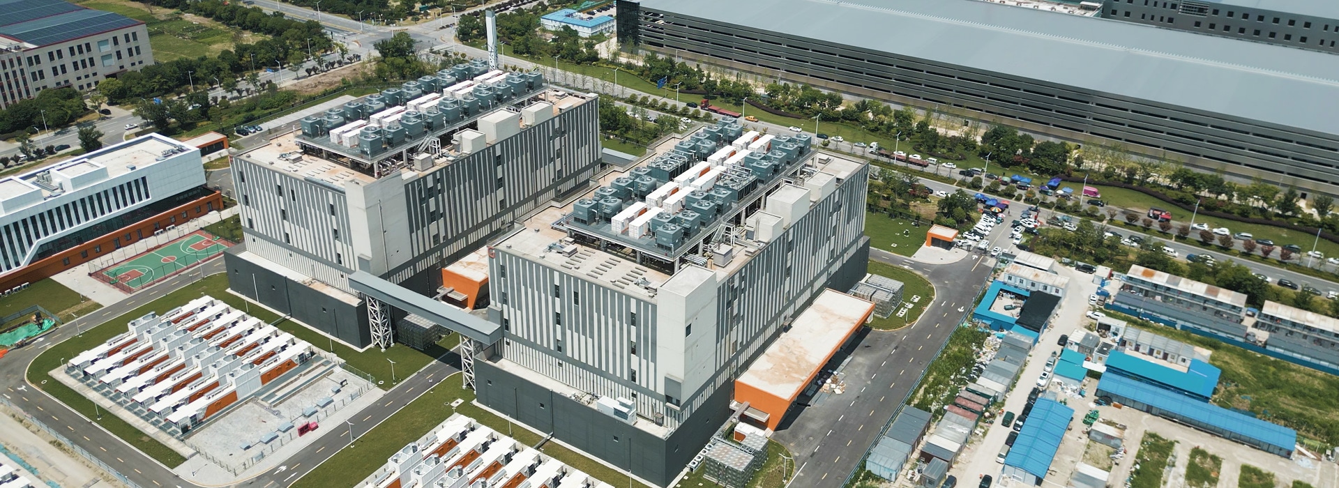 The Alibaba Data Cloud in China get his cooling by Wilo Ice Cube Technology